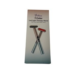 Fxtiaa led red Light  Wand  for eyes face neck hands new in box travel